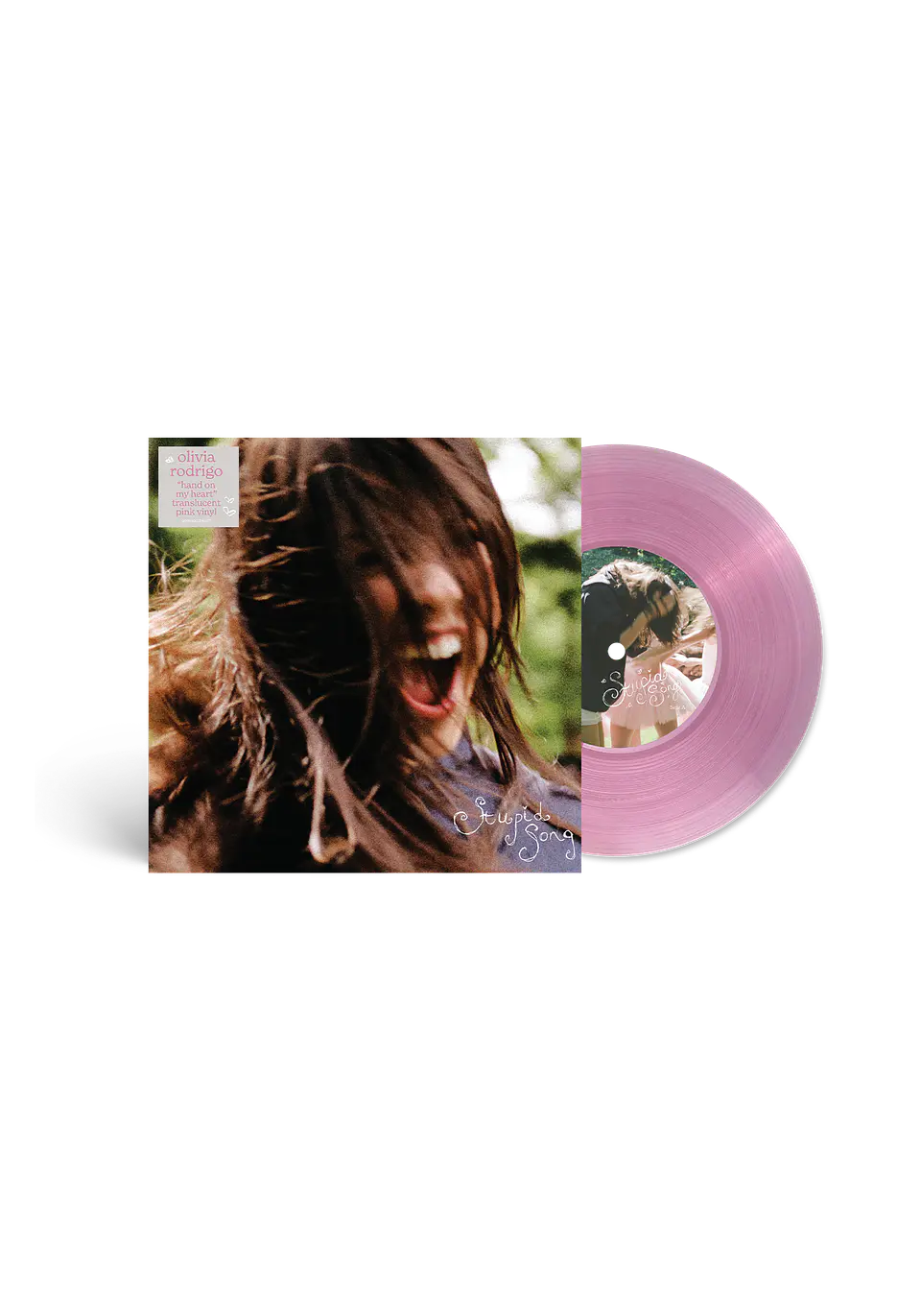 (PREVENTA) Olivia Rodrigo - stupid song - 'hand on my heart' Vinilo 7