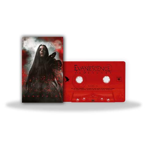 Evanescence - Sanctuary - Cassette Transparent Red