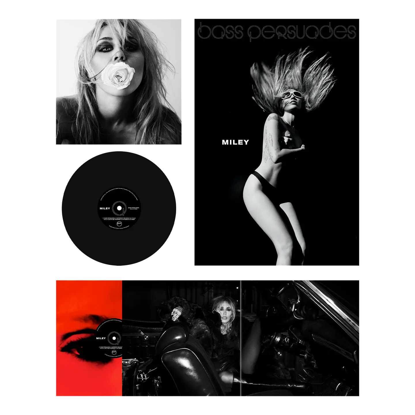 (PREVENTA) Miley - Bass Persuades - Vinilo (LP) Black  2