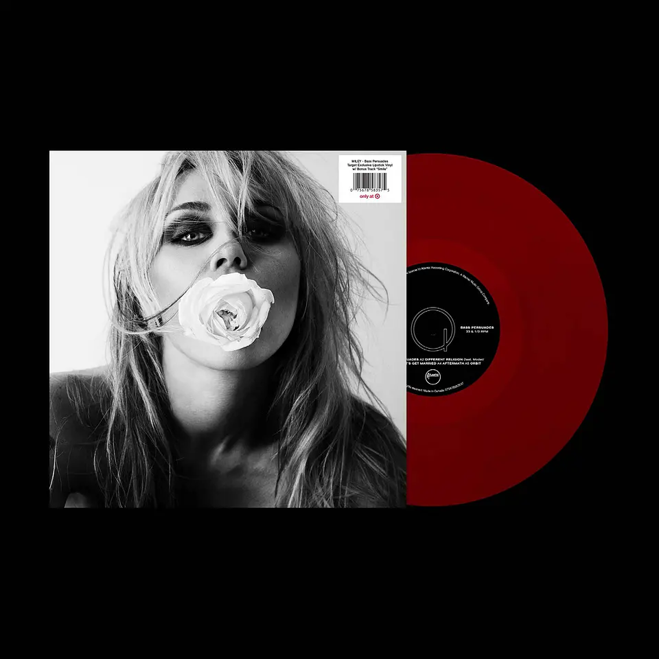 (PREVENTA) Miley Cyrus - Bass Persuades - Vinilo (LP) Lipstick Edición Limitada 1