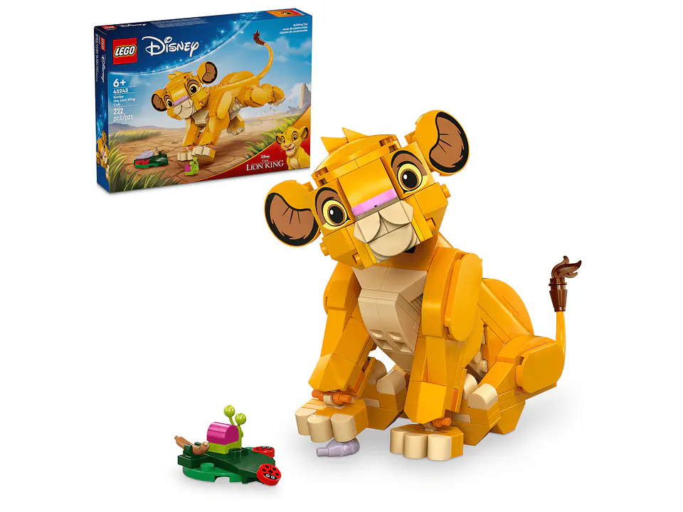 LEGO - Disney - El Rey León: Simba Cachorro (43243) 1