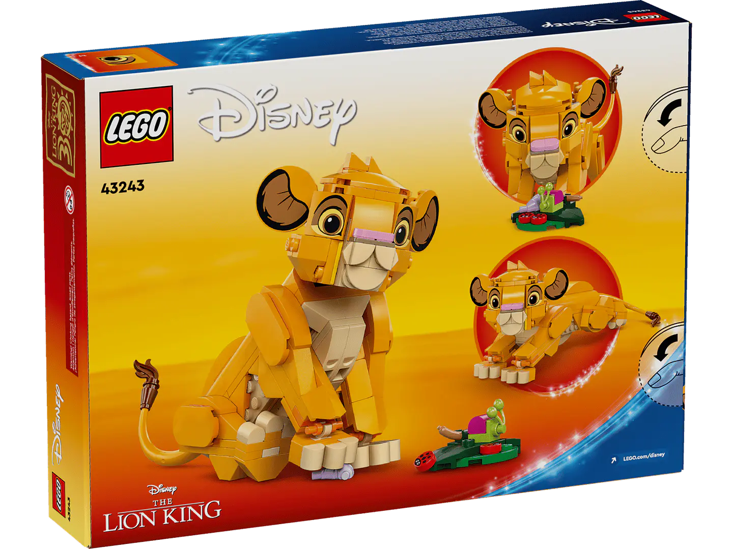 LEGO - Disney - El Rey León: Simba Cachorro (43243) 6