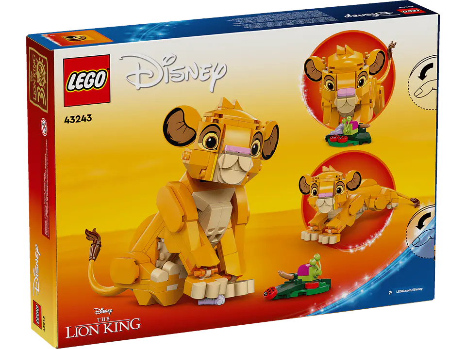 LEGO - Disney - El Rey León: Simba Cachorro (43243) 6
