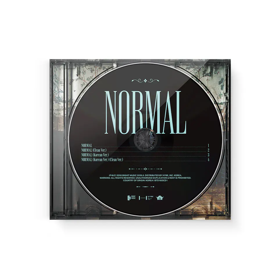 BTS - NORMAL - CD Single Original & Korean Ver 1
