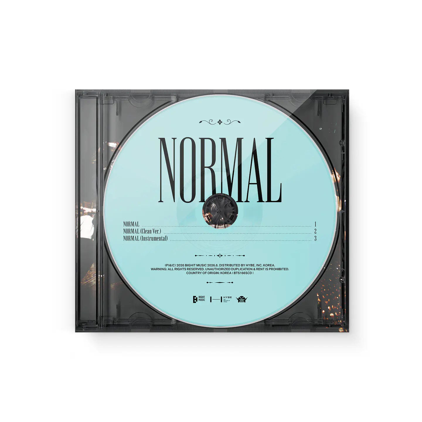 BTS - NORMAL - CD Single Original & Instrumental 1