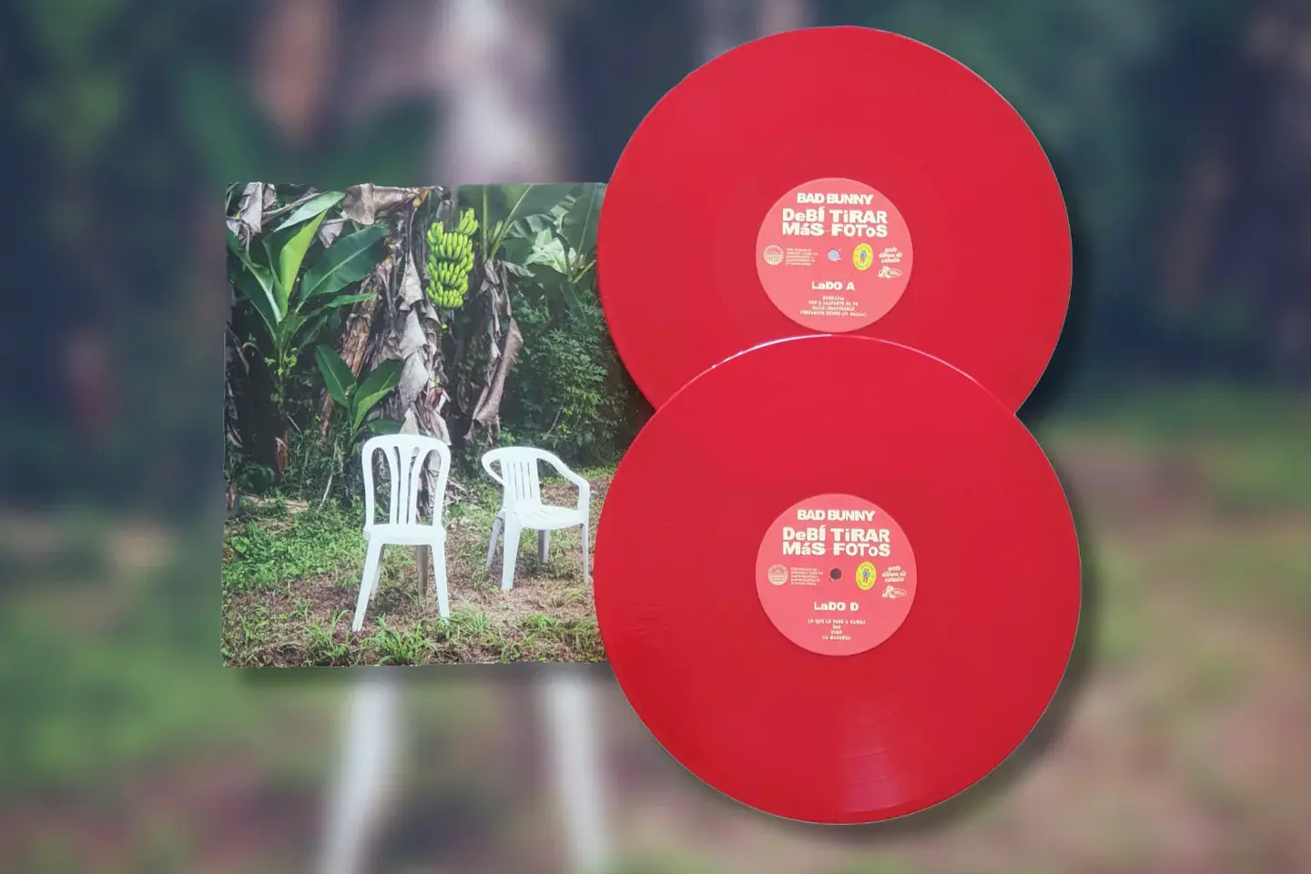 Bad Bunny - DeBÍ TiRAR MáS FOToS - Vinilo Rojo (2LP) Edición Limitada 2