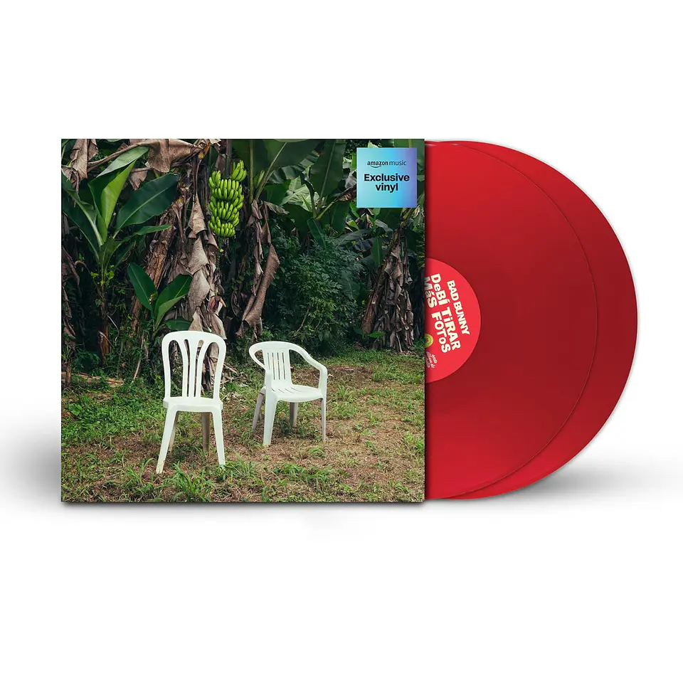 Bad Bunny - DeBÍ TiRAR MáS FOToS - Vinilo Rojo (2LP) Edición Limitada 1