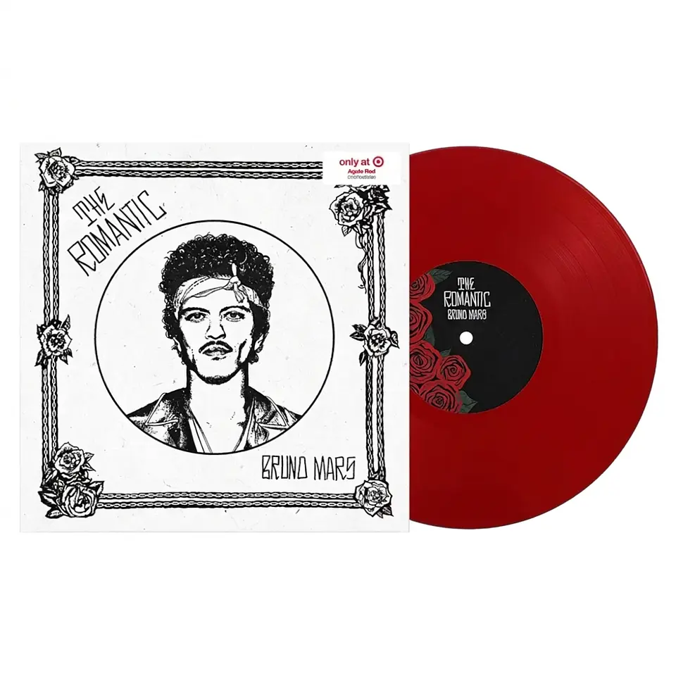 Bruno Mars - Romantic - Vinilo Opaque Red  1