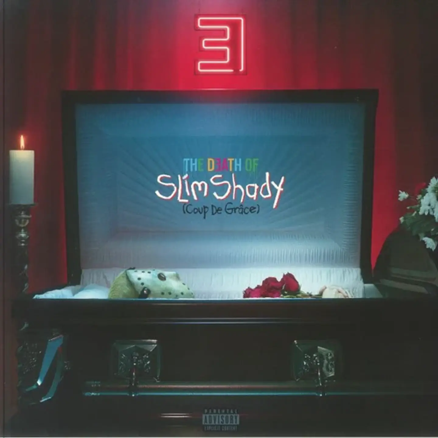 Eminem - The Death of Slim Shady - Vinilo Blue & Red Translucent Edición limitada 2