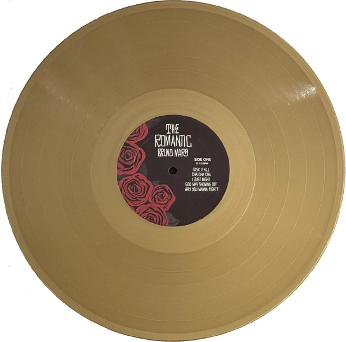 Bruno Mars - Romantic - Vinilo Gold 2