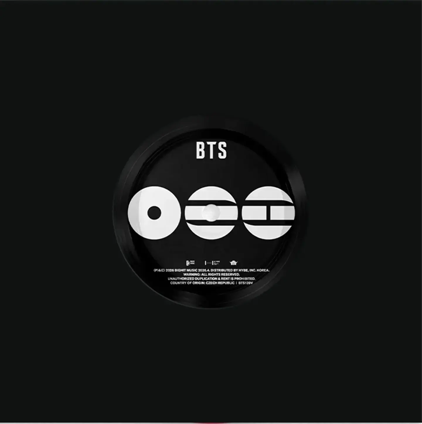 BTS - SWIM - Vinilo Single 7