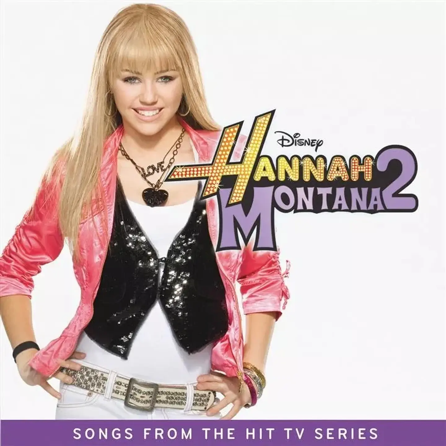 Hannah Montana - Hannah Montana 2 - Vinilo Splatter Negro/Blanco (Original Soundtrack) 2
