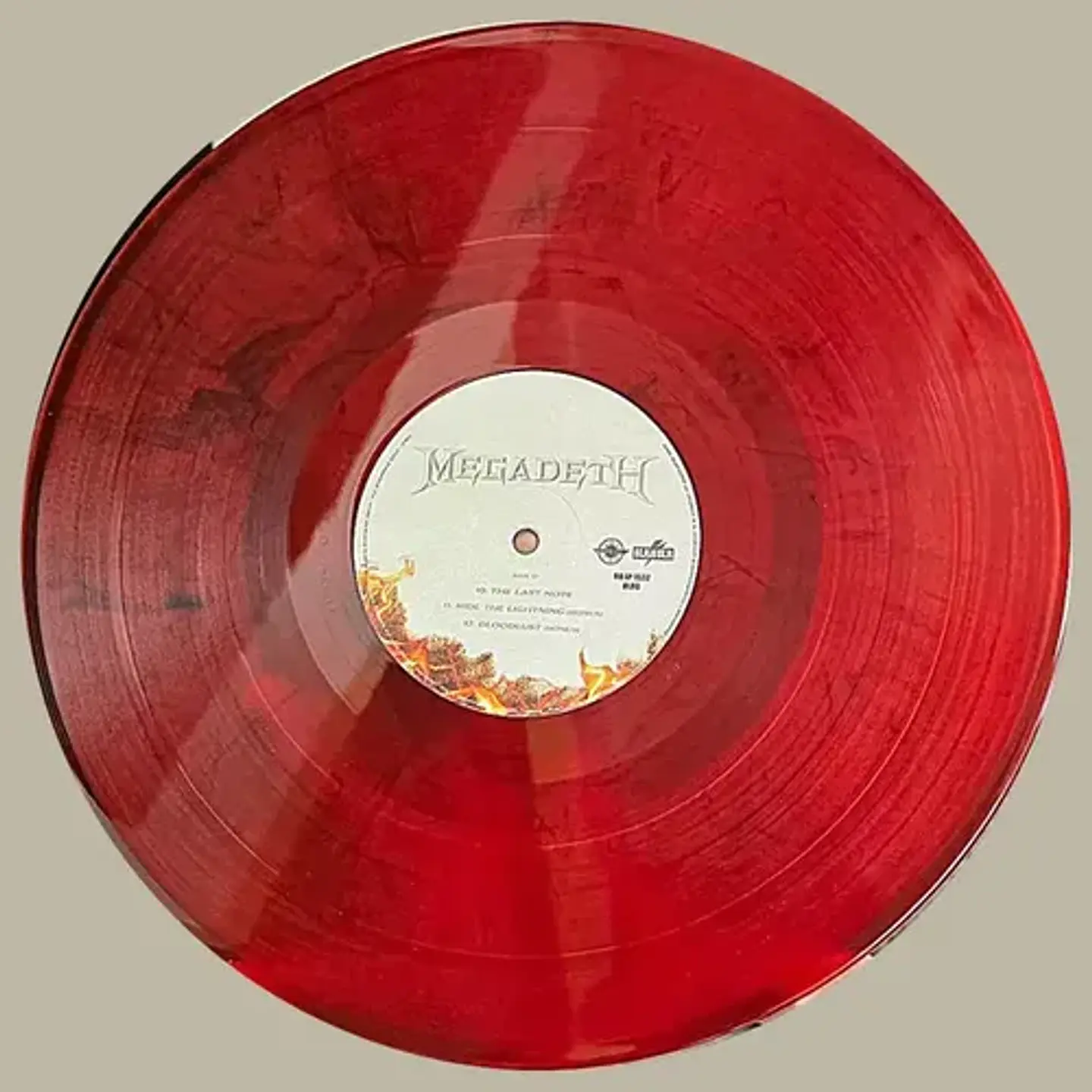 Megadeth - Megadeth - Vinilo (2LP) Blood Red 2