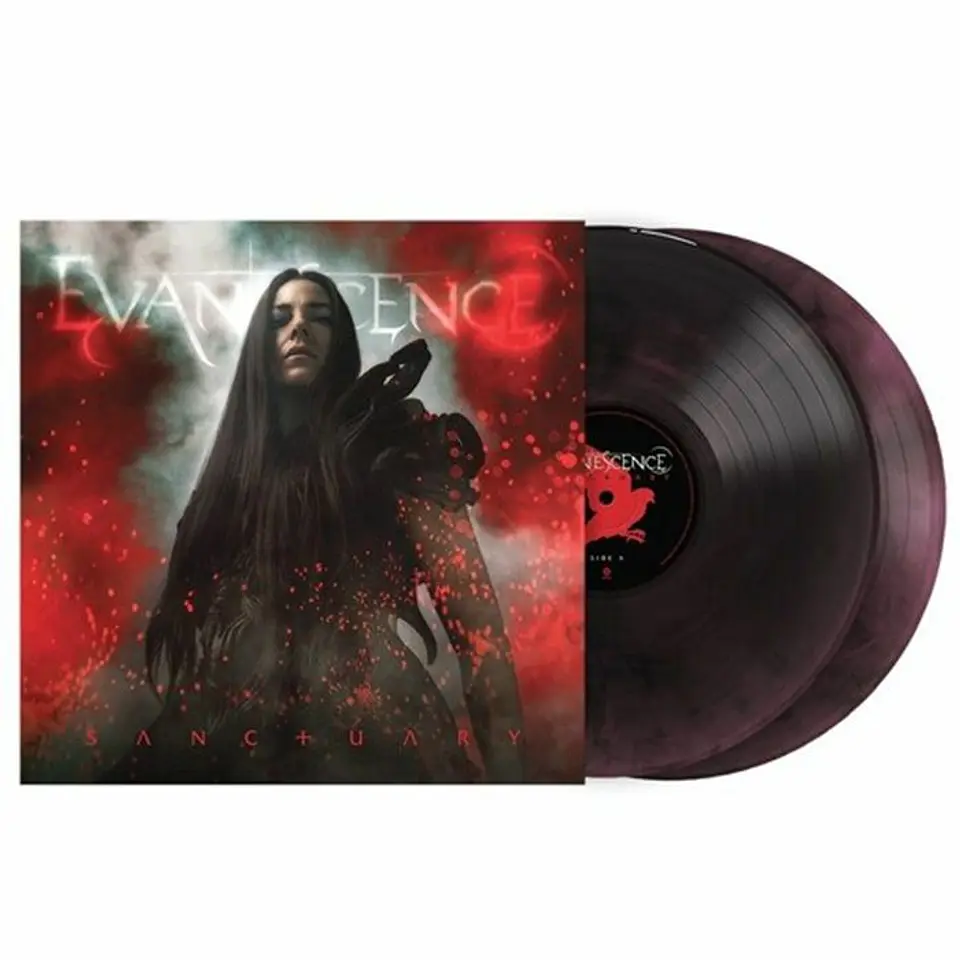 Evanescence – Sanctuary - Vinilo (2LP) Deep Purple & Black Marble, Indie Exclusive 1
