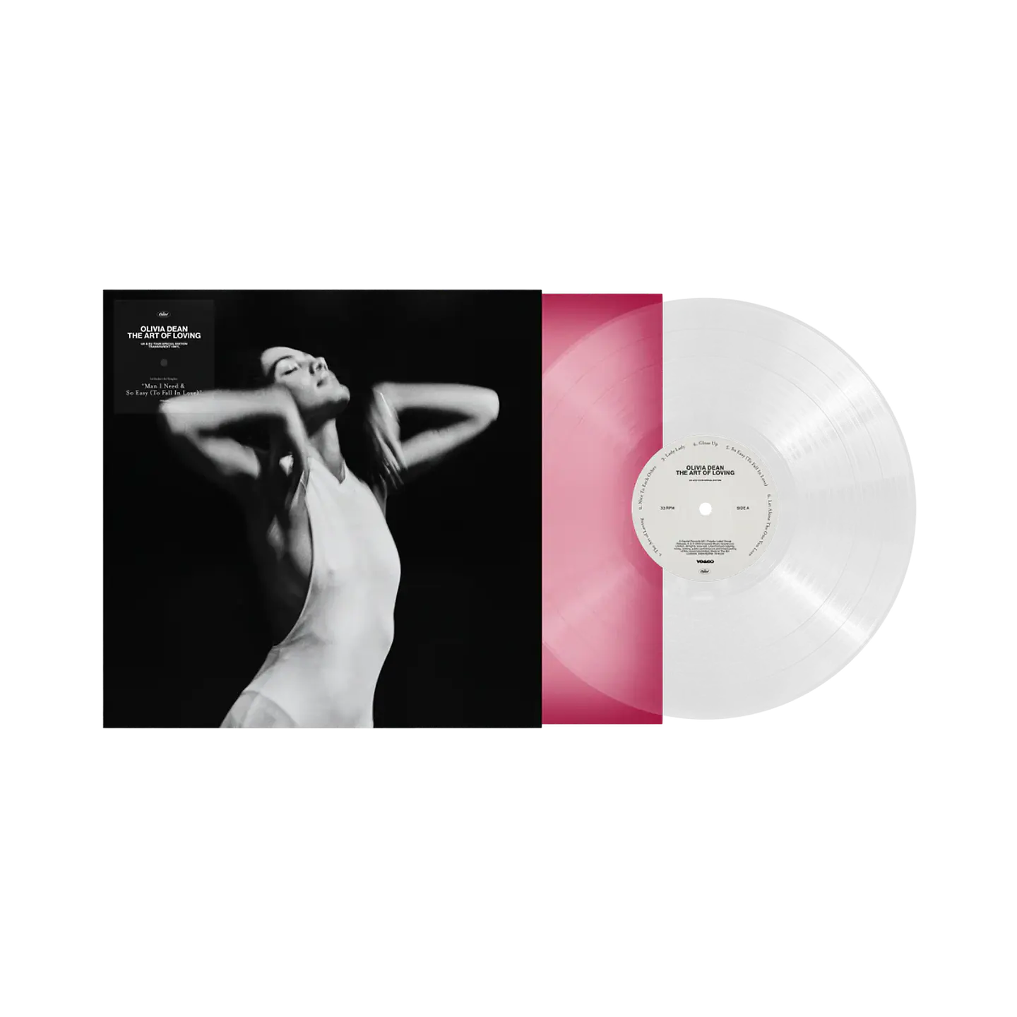 Olivia Dean - The Art Of Loving - Vinilo (LP) Ultra Clear UK/EU Tour Edition 1