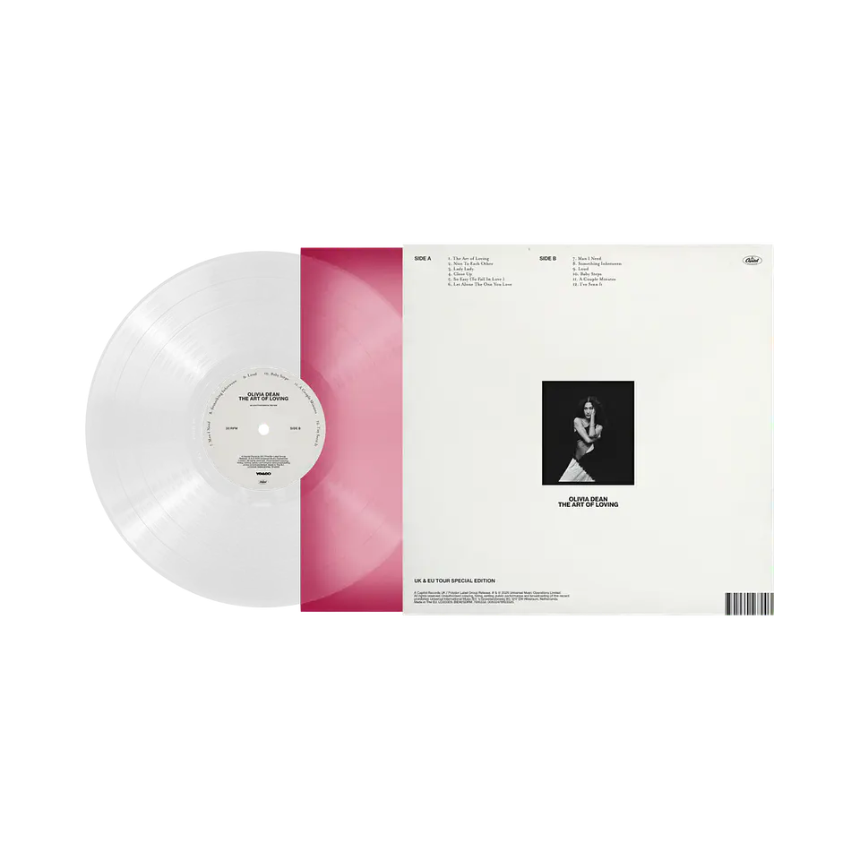 Olivia Dean - The Art Of Loving - Vinilo (LP) Ultra Clear UK/EU Tour Edition 2