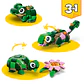 LEGO - Creator 3 en 1 - Tortuga con Flor de Nenúfar (31377) - Miniatura 3