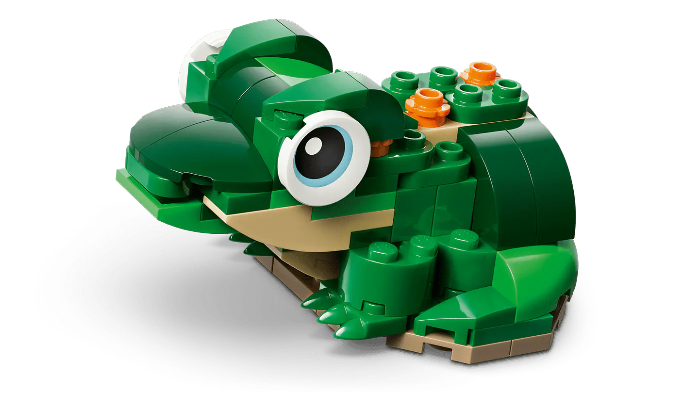 LEGO - Creator 3 en 1 - Tortuga con Flor de Nenúfar (31377) 5