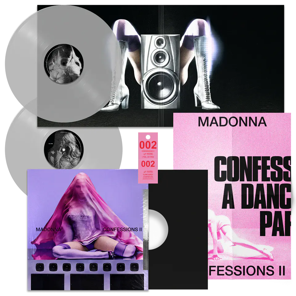 [con detalle] Madonna - Confessions II - Vinilo Deluxe Clear (2LP) 3