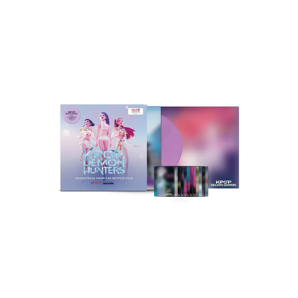 [con detalle] KPop Demon Hunters - The Soundtrack - Vinilo (LP) Purple Edición Limitada 1