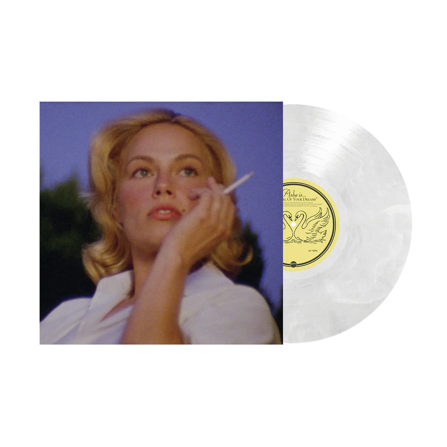 (PREVENTA) Ashe - The Girl Of Your Dreams - Vinilo (LP) Pearlescent White 1