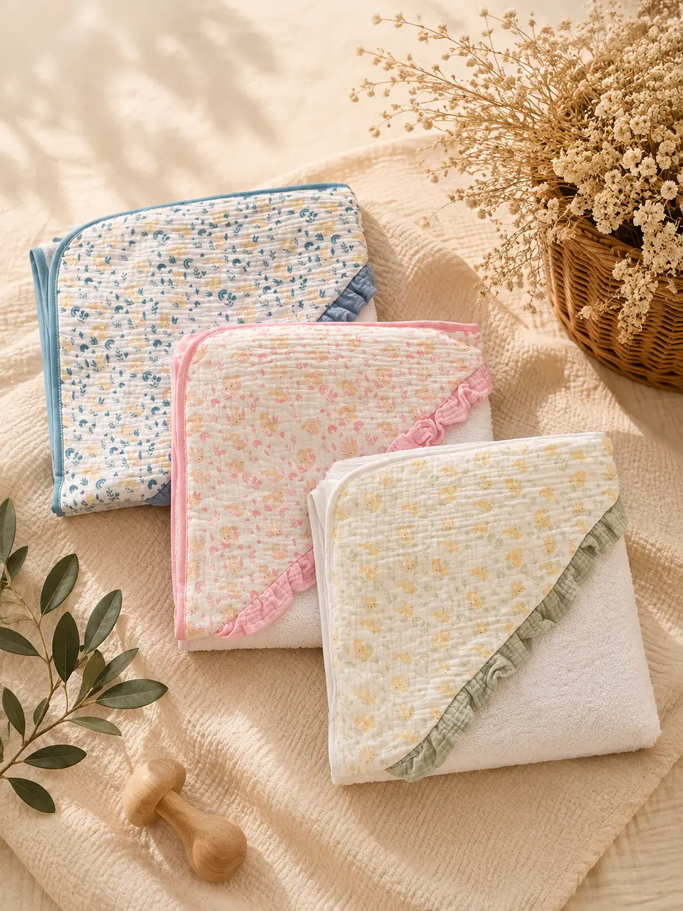 Toalha Musselina Estampada 1