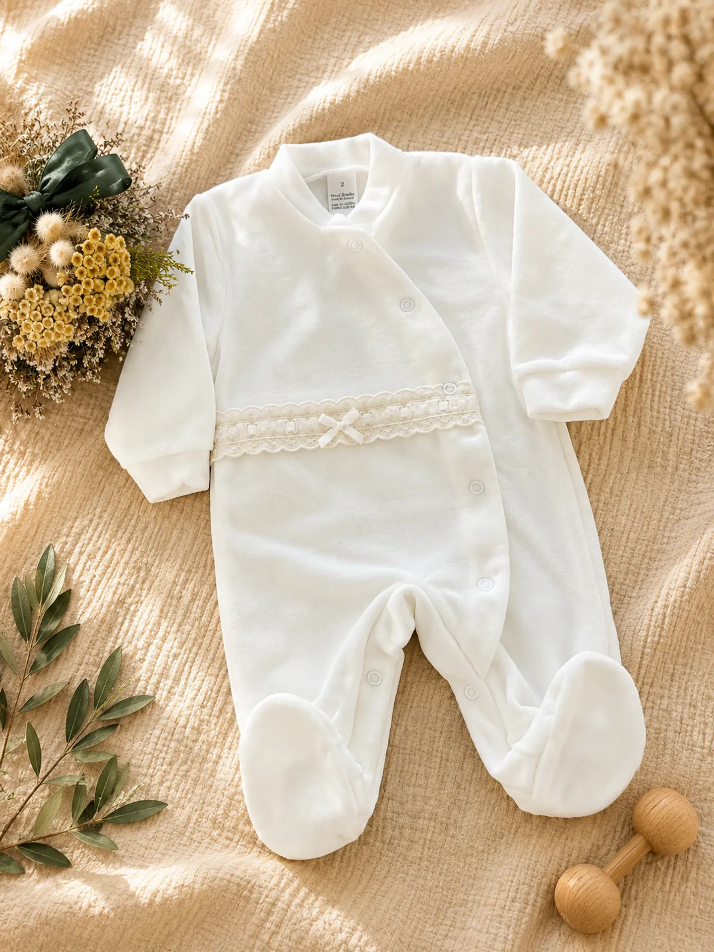 Babygrow Laminado com Renda 5