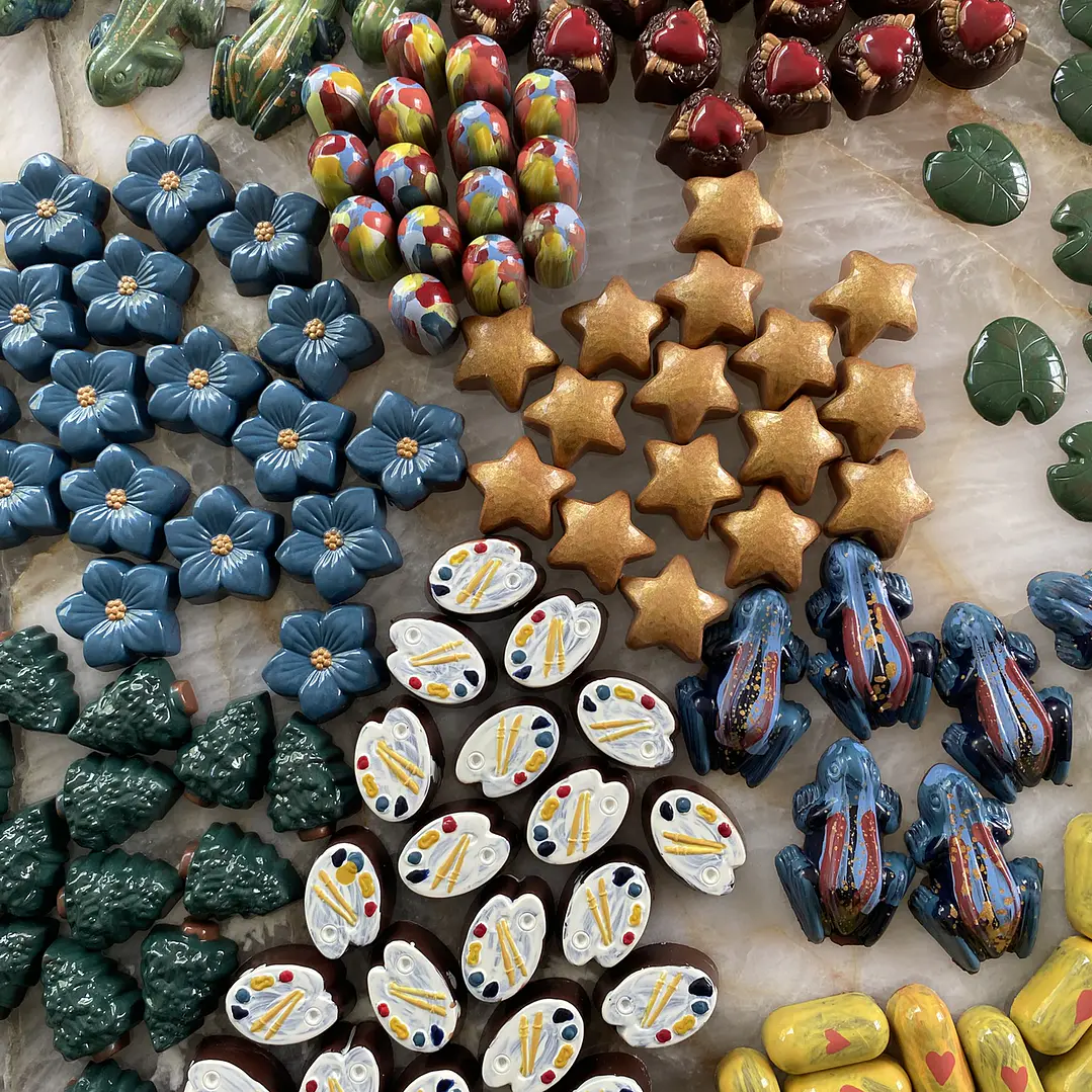 Taller de Chocolatería Express: Bombones Pintados 1