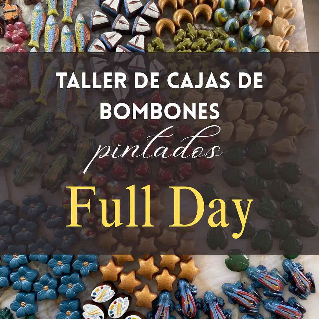 Taller de Chocolatería Full Day: Cajas de Bombones Pintados 1