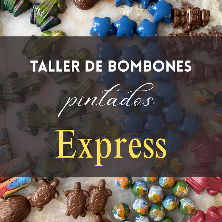 Taller de Chocolatería Express: Bombones Pintados 1