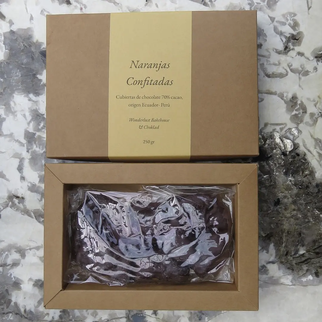 Naranjas Confitadas | cubiertas de chocolate dark 70% cacao | 250gr 5