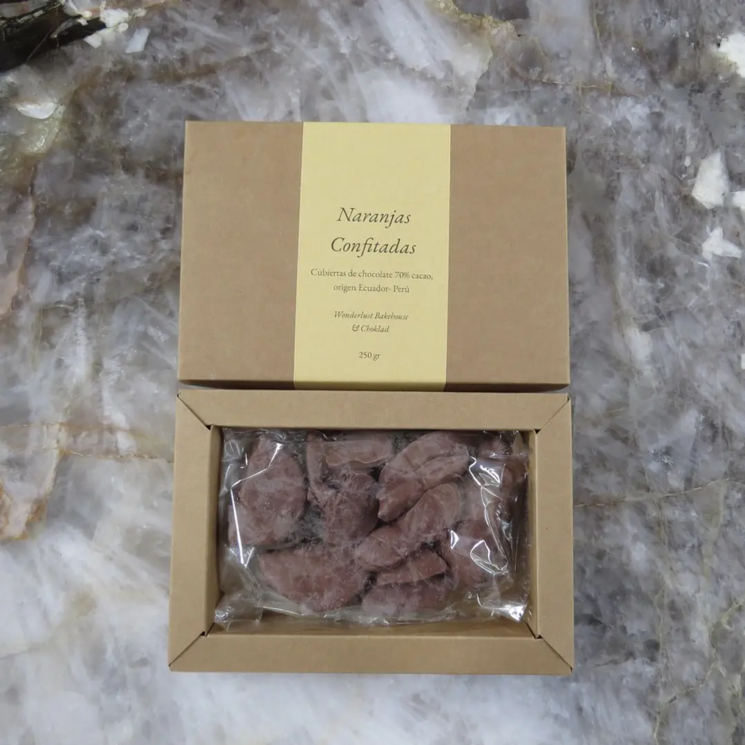 Naranjas Confitadas | cubiertas de chocolate mylk 41% cacao | 250gr 3