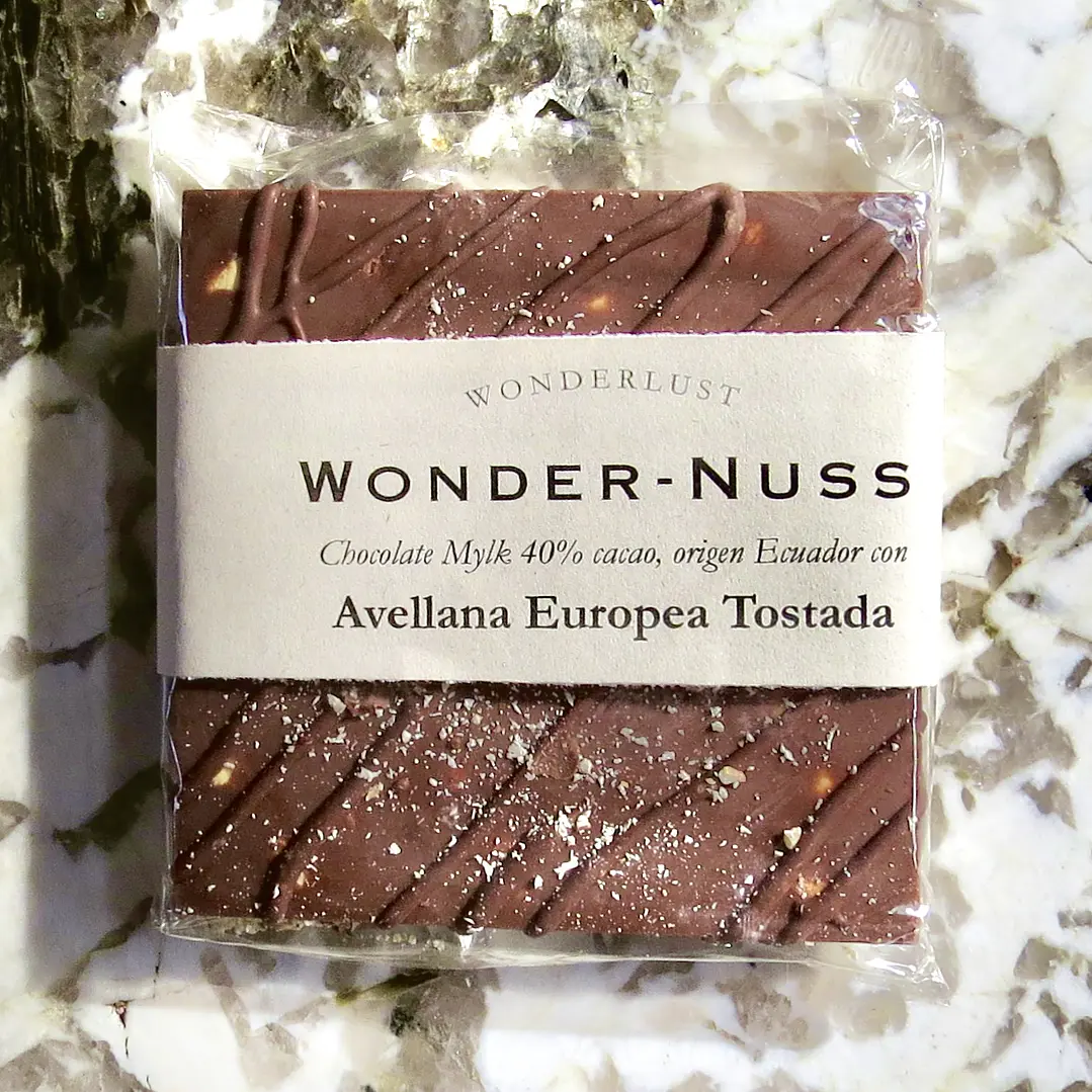 Wonder-Nuss: Chocolate Mylk 40% con Avellana Tostada | 100 gr 1