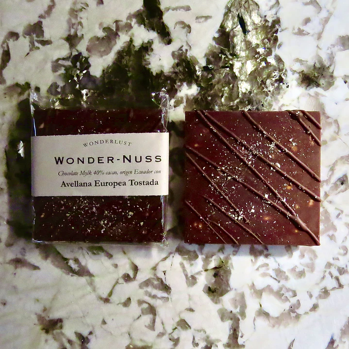 Wonder-Nuss: Chocolate Mylk 40% con Avellana Tostada | 100 gr 2