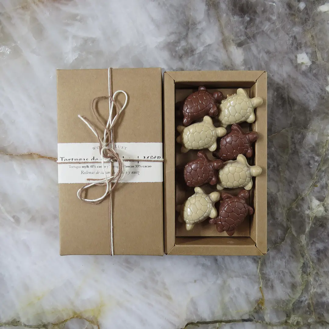Hey Tortugas!: Mix Chocolate blanco 33% y Mylk 41% | 104 gr  2