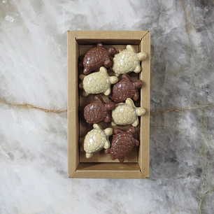 Hey Tortugas!: Mix Chocolate blanco 33% y Mylk 41% | 104 gr 