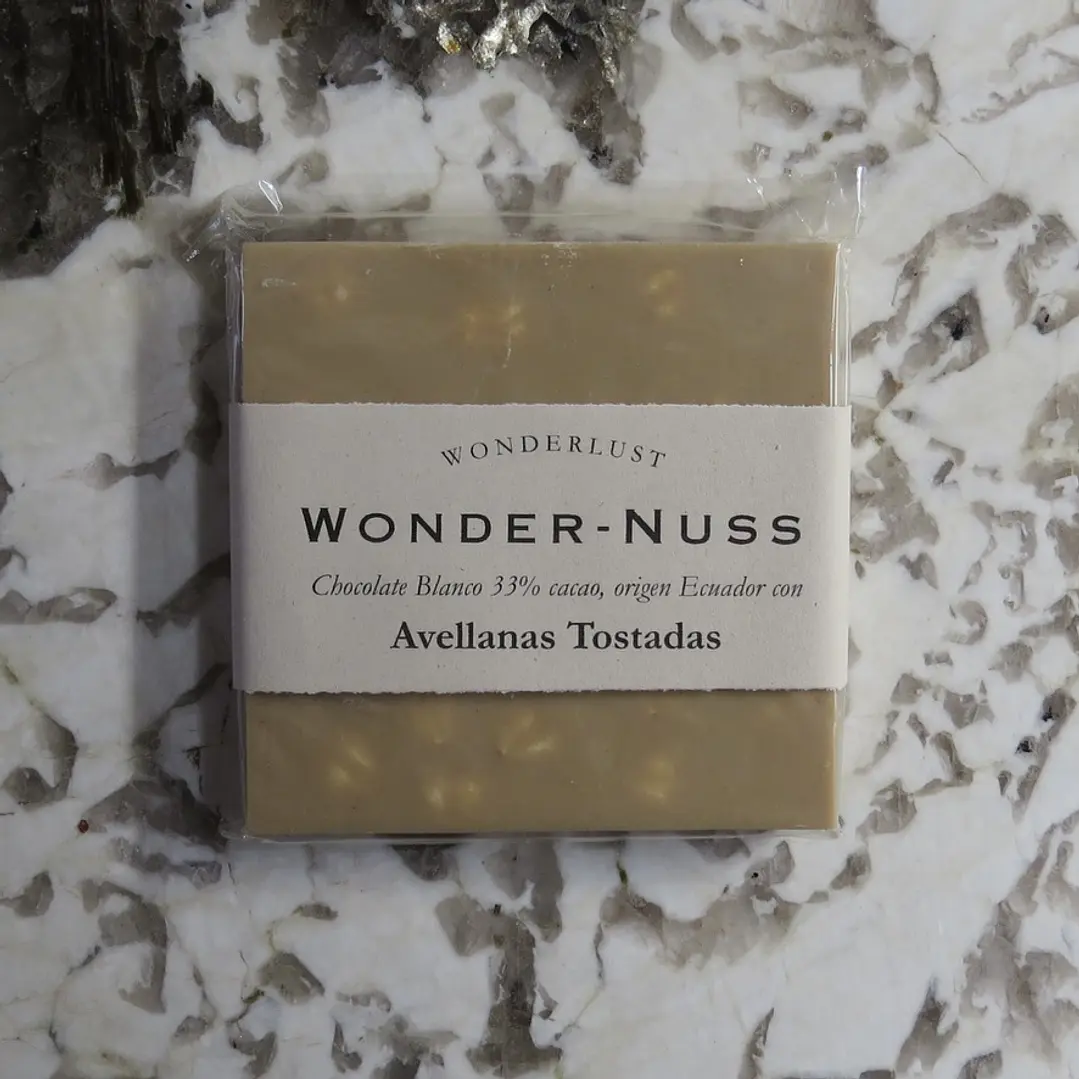 Wonder-Nuss | Avellanas y Chocolate Blanco 33% cacao | 100 gr 1