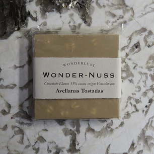 Wonder-Nuss | Avellanas y Chocolate Blanco 33% cacao | 100 gr