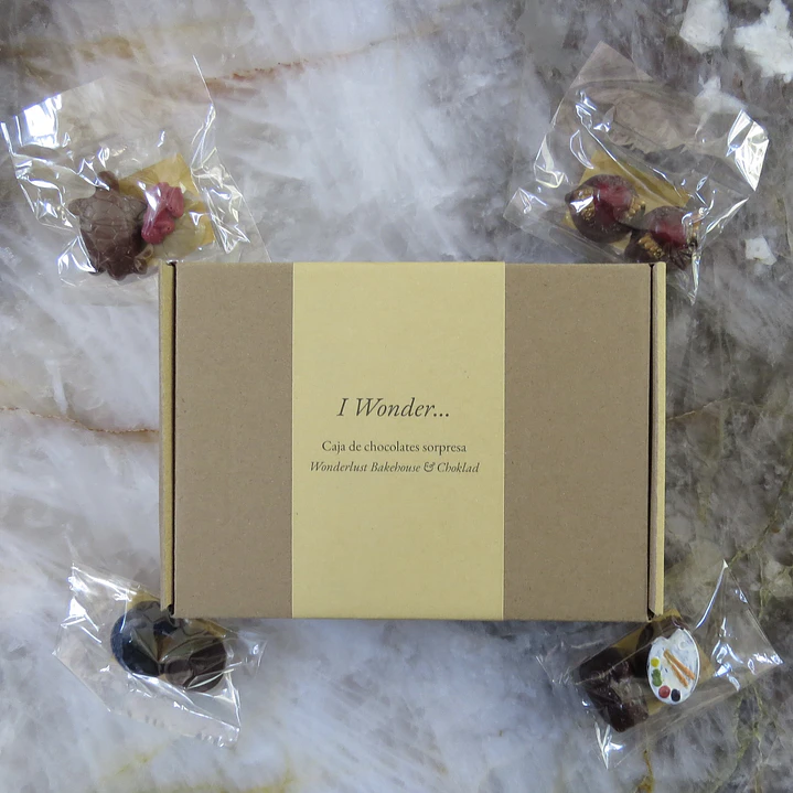 I Wonder: Barra de chocolate sorpresa | 300gr  2