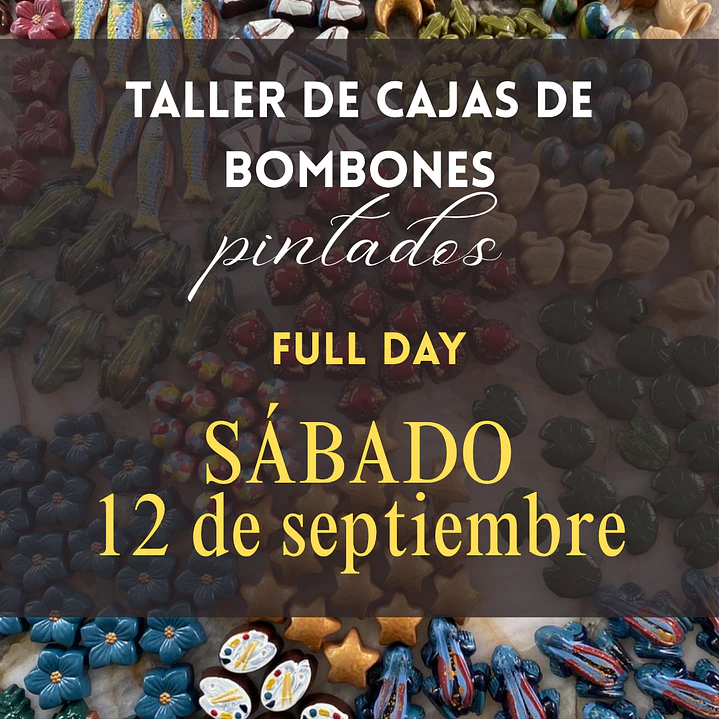 Taller de Chocolatería Full Day: Sábado 12 de septiembre 1