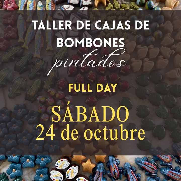 Taller de Chocolatería Full Day: Sábado 24 de octubre 1