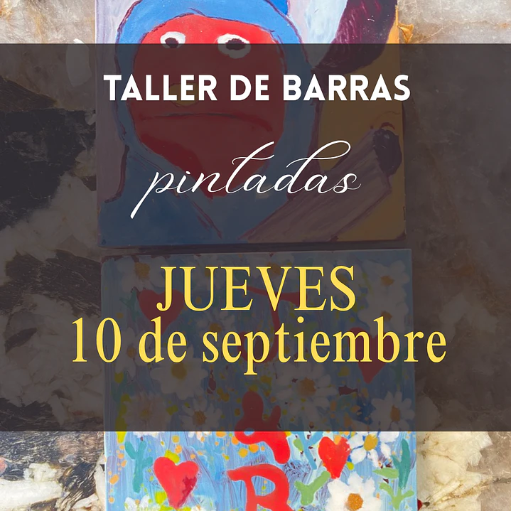 Choco Experience: pinta tu barra de chocolate! Jueves 10 de septiembre 1