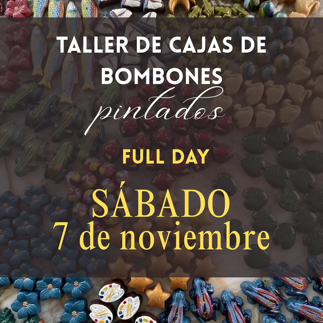 Taller de Chocolatería Full Day: sábado 7 de noviembre 1