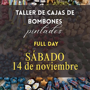 Taller de Chocolatería Full Day: Sábado 14 de Noviembre