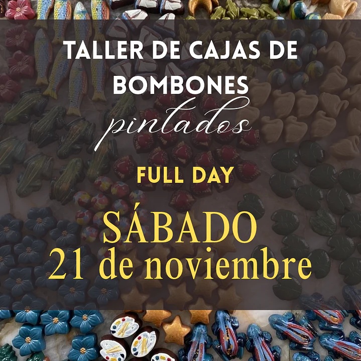 Taller de Chocolatería Full Day: Sábado 21 de Noviembre 1