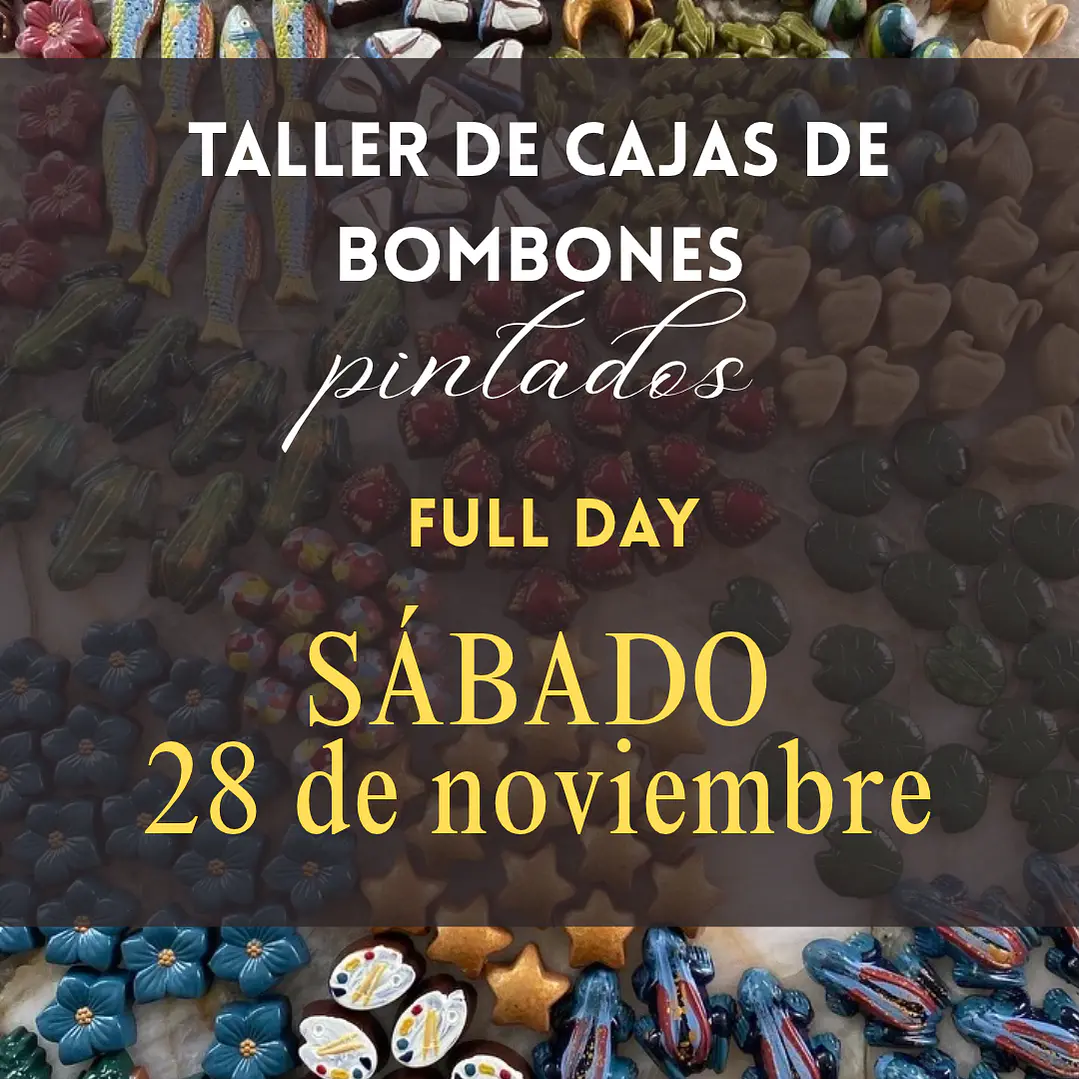Taller de Chocolatería Full Day: Sábado 28 de Noviembre 1