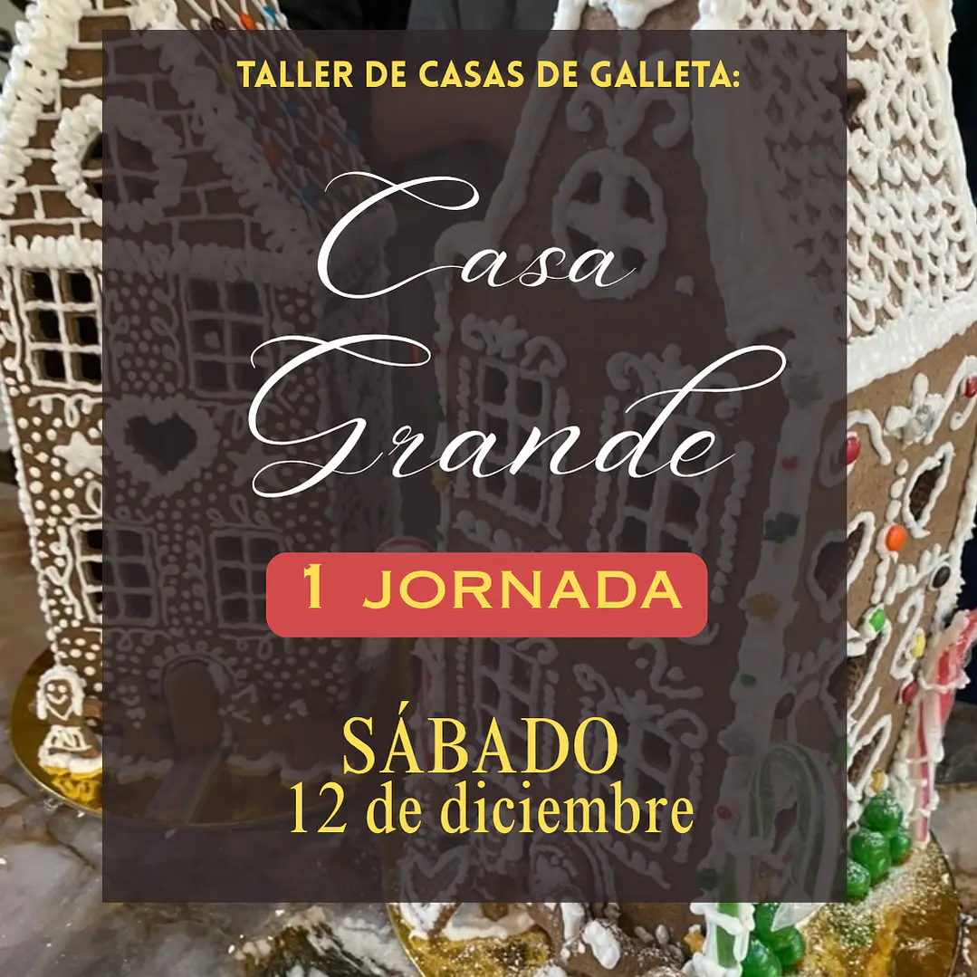 Taller de Casas de Galleta: Casa Grande - Sábado 12 de Diciembre 1