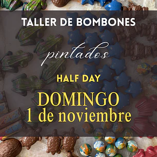 Taller de Chocolatería Half Day: Bombones Pintados: Domingo 1 de noviembre.