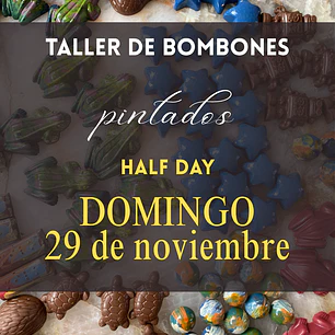Taller de Chocolatería Half Day: Bombones Pintados: Domingo 29 de noviembre