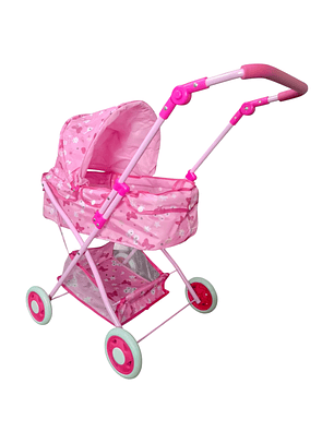 Coche-moisés grande 2 en 1 para muñecas